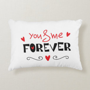 You and Me Forever Decorative Cushion