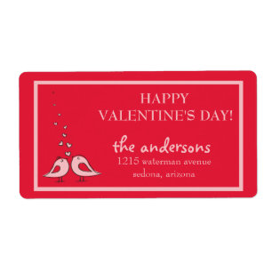 You and Me- Love Birds Valentine's day sticker