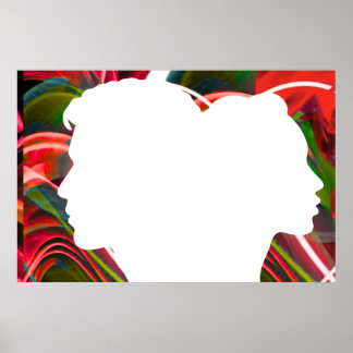You and Me Wall Poster