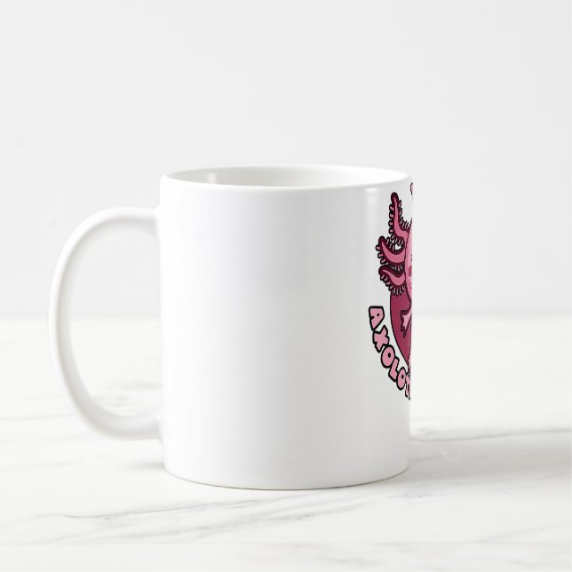 You Aolotl Questions Salamander Cute Aolotl   Coffee Mug (Left)