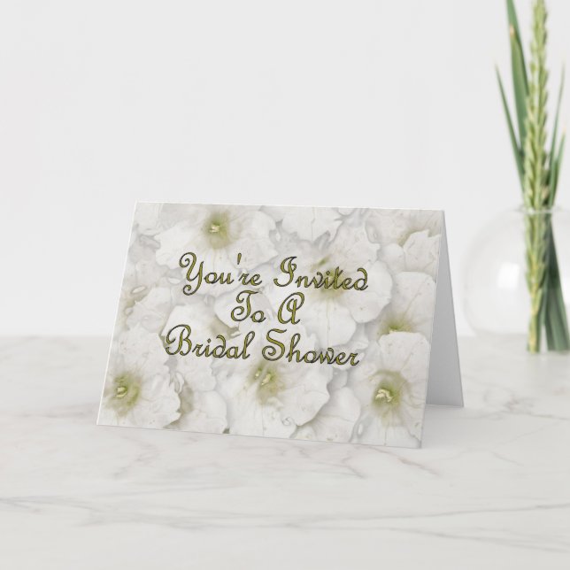 You&apos;re Invited To A Bridal Shower Invitation (Front)