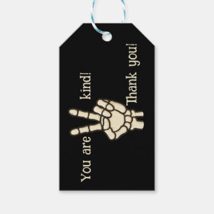 You are 2 Kind, Bad 2 the Bone Birthday Thank You Gift Tags