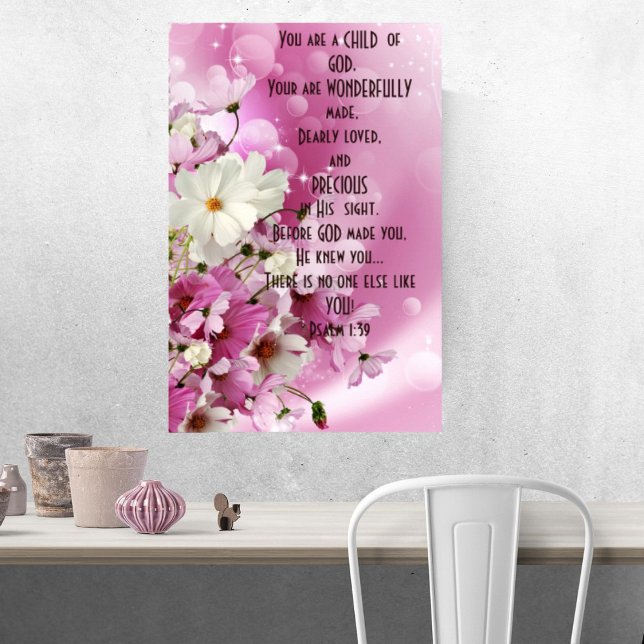 You are a Child of God Christian Scripture Poster (Creator Uploaded)