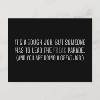 You are a excellent leader postcard