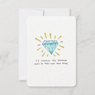 You are a gem thank you card