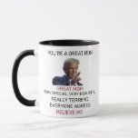 You Are A Great Mum, New Mum Gifts for Women Mug<br><div class="desc">Trump Mum Gifts Coffee Mugs,  Mum Gifts From Daughter, Son, Husband,  Gag Gifts for Birthday,  Christmas MOM GIFT, Birthday Gifts for Best MOM,  Mum Present,  birthday mum,  mother day gift</div>