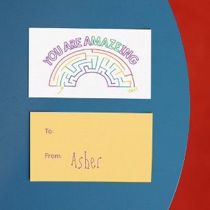 You Are A-Maze-Ing Valentine Card