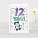 YOU ARE A "PRE-TEEN" AND "12 YEARS OLD" CARD<br><div class="desc">THANKS FOR STOPPING BY ONE OF MY EIGHT STORES!! GREAT FOR THE **PRE-TEEN IN YOUR LIFE**!!!!</div>