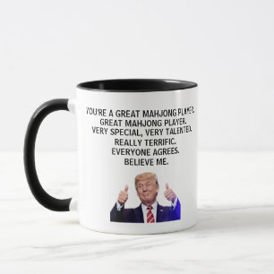 You are a Really Great Mahjong Player,trump Mug