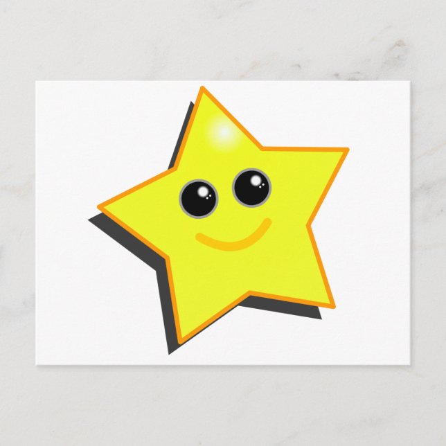 You are a STAR! Postcard (Front)