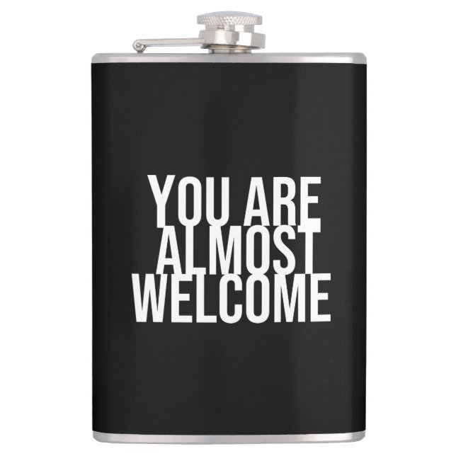 You are almost welcome flask (Front)