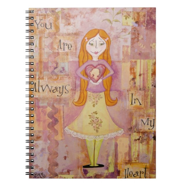 You are Always in my Heart Art Notebook (Front)