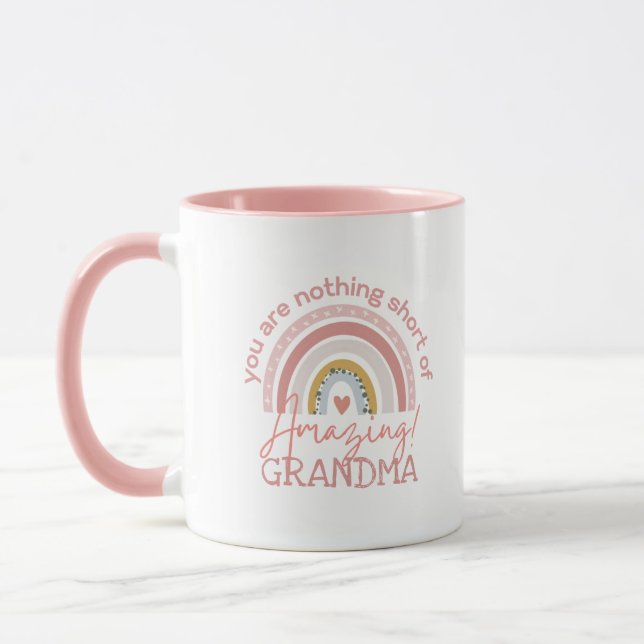 You Are Amazing GRANDMA MIMI GIGI NANA Custom     Mug (Left)