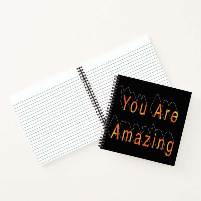 You are Amazing Notebook (Inside)