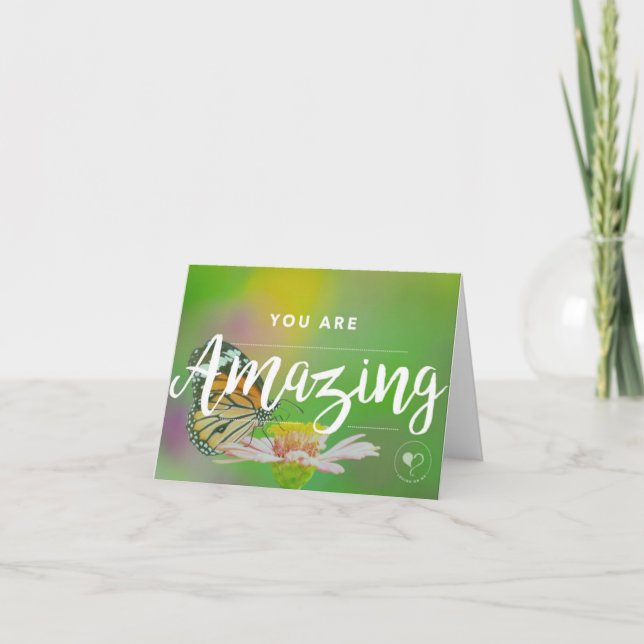 You Are Amazing Notecard w. Envelope (Front)