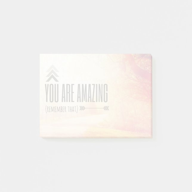 You Are Amazing Post-it Notes (Front)