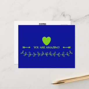 You Are Amazing! Postcard