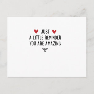 You are amazing postcard