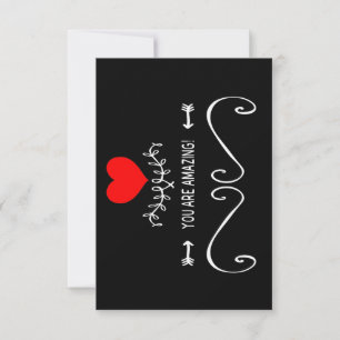 You Are Amazing!  Thank You Card