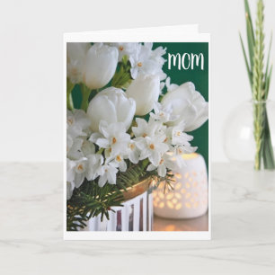 YOU ARE AN "ANGEL" ****MOM**** AT CHRISTMAS HOLIDAY CARD