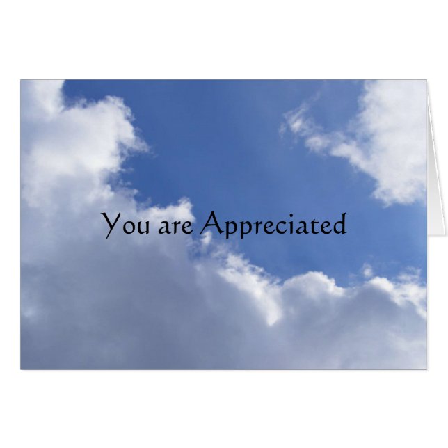 You are Appreciated (Front Horizontal)