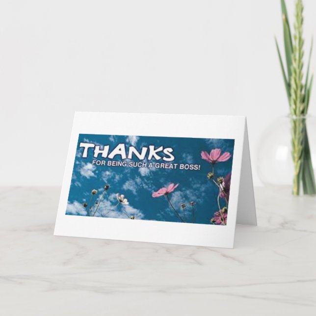 YOU ARE APPRECIATED  ***BOSS*** CHRISTMAS CARD (Front)