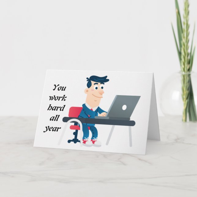 YOU ARE APPRECIATED WORK RELATED CHRISTMAS CARD (Front)