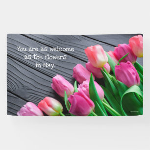 You are as welcome... banner