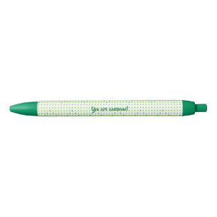 You are awesome, Green Chevron Affirmation Pens