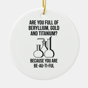 You Are Be-Au-Ti-Ful Ceramic Ornament