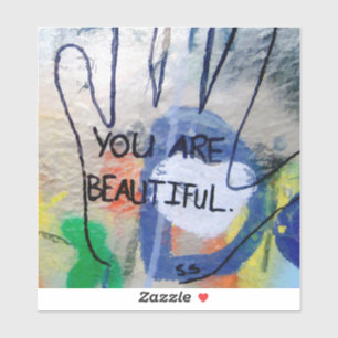 You Are Beautiful Graffiti