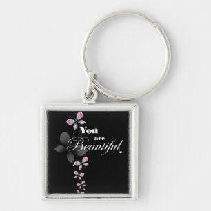 You are Beautiful Key Ring