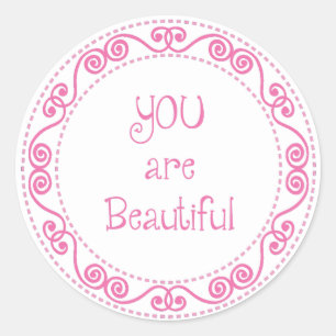 You are Beautiful Stickers / Girly Stickers