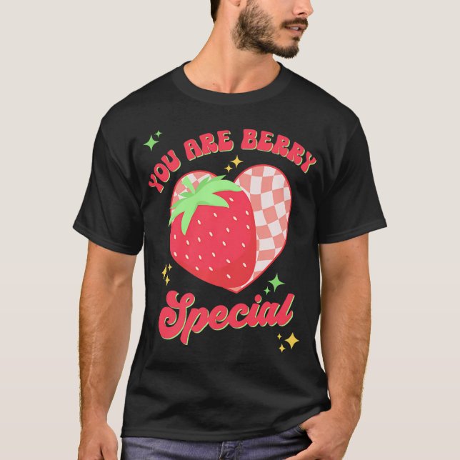 You Are Berry Special Cute Retro Valentine'S Day S T-Shirt (Front)