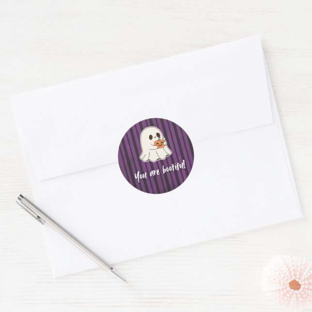 You Are Bootiful Ghost Stickers (Envelope)