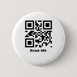 You are Cute qr code 6 Cm Round Badge