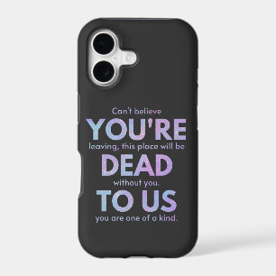 You Are Dead to Us! - R.I.P. Traitor!: Coworker