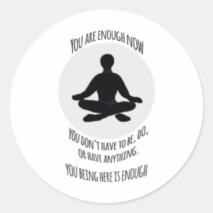 You Are Enough #10 Sticker