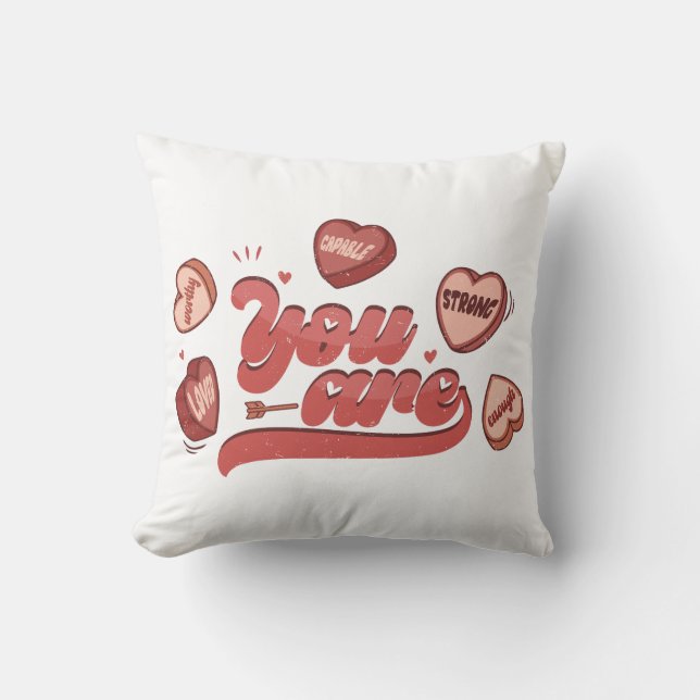 You Are Enough Cushion (Front)