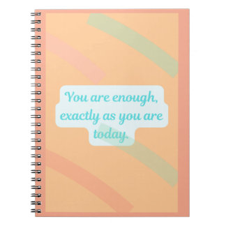 You Are Enough – Gentle Reminder Journal
