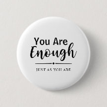 You Are Enough | Minimalist Motivational Quote