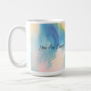 you are enough mug