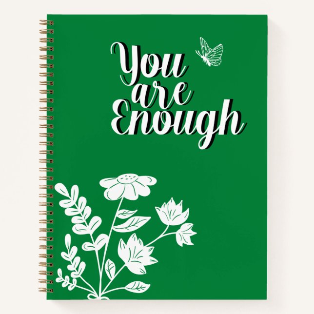 You are Enough Notebook (Front)