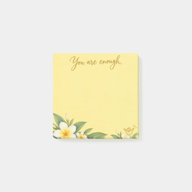 You Are Enough Poat It notes (Front)