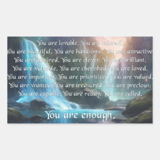 You Are Enough - stickers