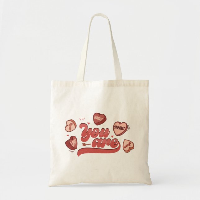 You Are Enough Tote Bag (Front)