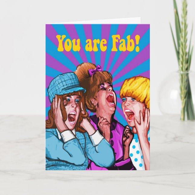 You Are Fab Card (Front)