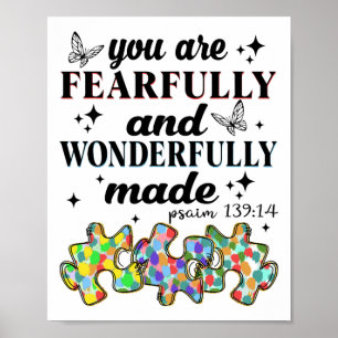 You Are Fearfully And Wonderfully Made Poster
