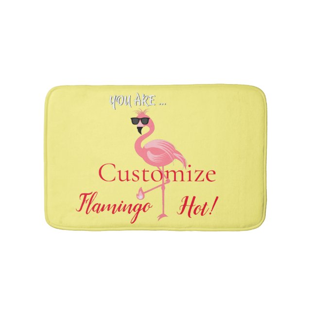You Are Flamingo Hot Thunder_Cove Bath Mat (Front)
