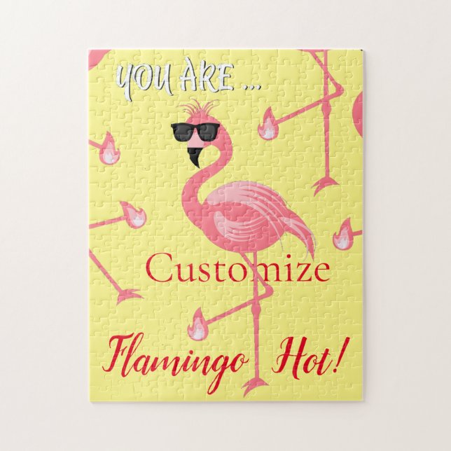 You Are Flamingo Hot Thunder_Cove Jigsaw Puzzle (Vertical)